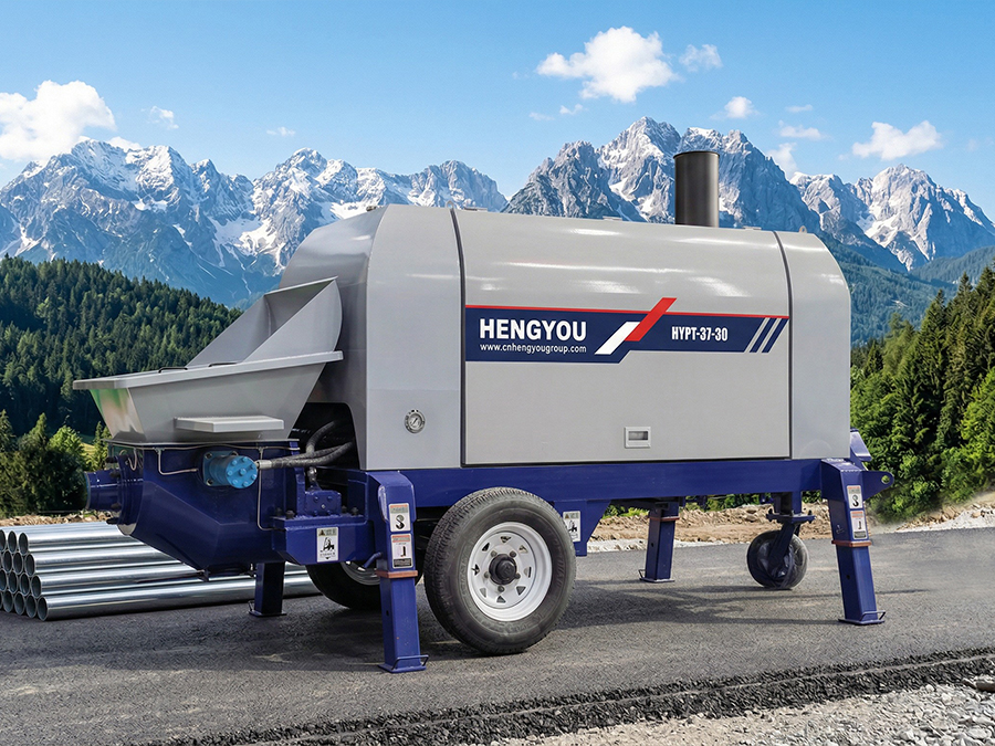 concrete batching plant concrete pump self loading concrete mixer  trailered mixers